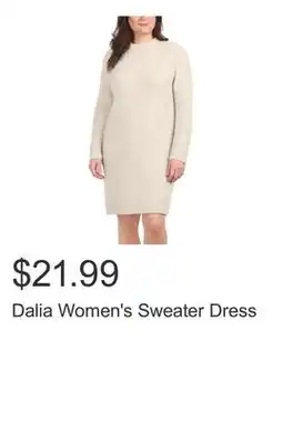 Costco Dalia Women's Sweater Dress offer