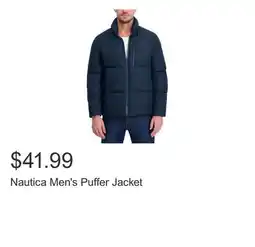 Costco Nautica Men's Puffer Jacket offer