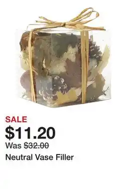 Belk Neutral Vase Filler offer
