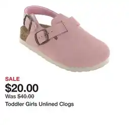 Belk Toddler Girls Unlined Clogs offer