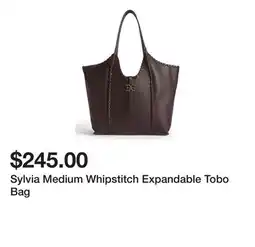 Belk Sylvia Medium Whipstitch Expandable Tobo Bag offer