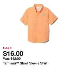 Belk Tamiami Short Sleeve Shirt offer