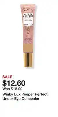 Ulta Beauty Winky Lux Peeper Perfect Under-Eye Concealer offer
