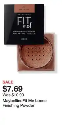 Ulta Beauty MaybellineFit Me Loose Finishing Powder offer