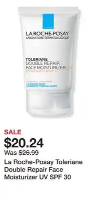 Ulta Beauty La Roche-Posay Toleriane Double Repair Face Moisturizer UV SPF 30 offer