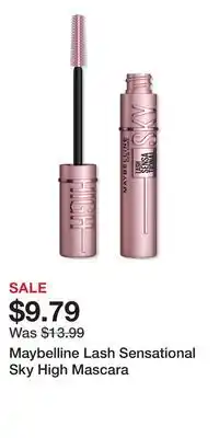 Ulta Beauty Maybelline Lash Sensational Sky High Mascara offer