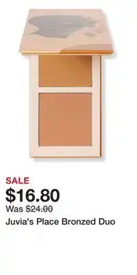 Ulta Beauty Juvia's Place Bronzed Duo offer