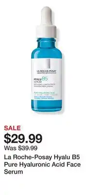 Ulta Beauty La Roche-Posay Hyalu B5 Pure Hyaluronic Acid Face Serum offer