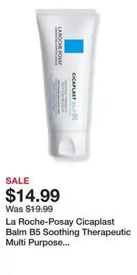 Ulta Beauty La Roche-Posay Cicaplast Balm B5 Soothing Therapeutic Multi Purpose Cream offer
