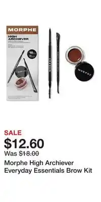 Ulta Beauty Morphe High Archiever Everyday Essentials Brow Kit offer
