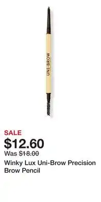 Ulta Beauty Winky Lux Uni-Brow Precision Brow Pencil offer