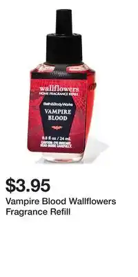 Bath & Body Works Vampire Blood Wallflowers Fragrance Refill offer