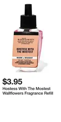 Bath & Body Works Hostess With The Mostest Wallflowers Fragrance Refill offer