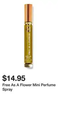 Bath & Body Works Free As A Flower Mini Perfume Spray offer