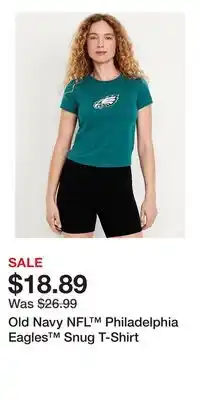 Old Navy Old Navy NFL Philadelphia Eagles Snug T-Shirt offer