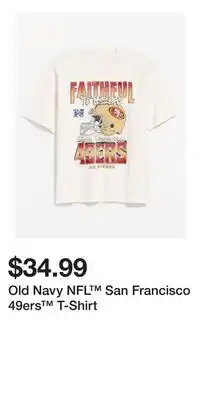 Old Navy Old Navy NFL San Francisco 49ers T-Shirt offer