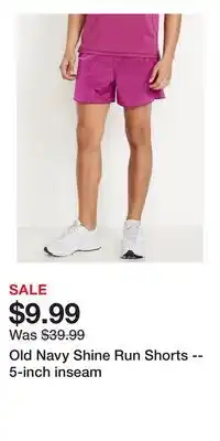 Old Navy Old Navy Shine Run Shorts -- 5-inch inseam offer
