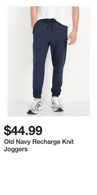 Old Navy Old Navy Recharge Knit Joggers offer