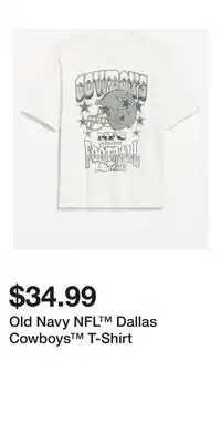 Old Navy Old Navy NFL Dallas Cowboys T-Shirt offer