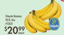 Smart & Final Chiquita Bananas offer