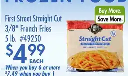 Smart & Final First Street Straight Cut French Fries offer