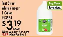 Smart & Final First Street White Vinegar offer
