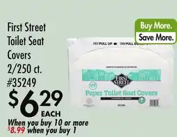 Smart & Final First Street Toilet Seat Covers offer