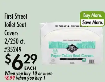 Smart & Final First Street Toilet Seat Covers offer