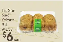 Smart & Final First Street Sliced Croissants offer