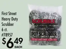 Smart & Final First Street Heavy Duty Scrubber offer