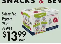 Smart & Final Skinny Pop Popcorn offer