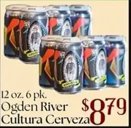 Ridley's Family Markets Ogden river cultura cerveza offer