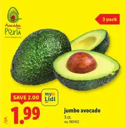 Lidl jumbo avocado offer