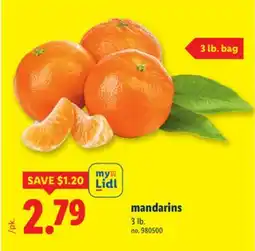Lidl mandarins offer