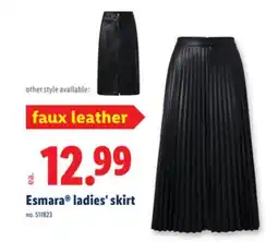 Lidl Esmara ladies' skirt offer