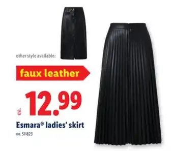 Lidl Esmara ladies' skirt offer