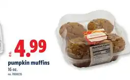 Lidl pumpkin muffins offer