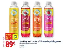 Lidl Sparkling Ice Starburst fl avored sparkling water offer