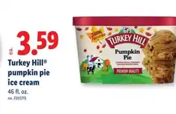 Lidl Turkey Hill pumpkin pie ice cream offer
