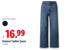Lidl Esmara ladies' jeans offer