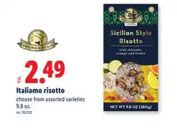 Lidl Italiamo risotto offer