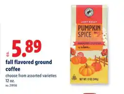 Lidl fall flavored ground coffee offer
