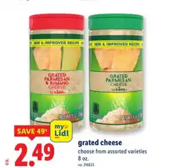 Lidl grated cheese offer