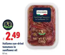 Lidl Italiamo sun-dried tomatoes in sunflower oil offer