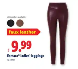 Lidl Esmara ladies' leggings offer