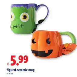 Lidl figural ceramic mug offer