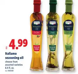 Lidl Italiamo seasoning oil offer