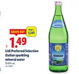 Lidl Lidl Preferred Selection Italian sparkling mineral water offer