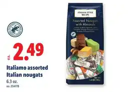 Lidl Italiamo assorted Italian nougats offer