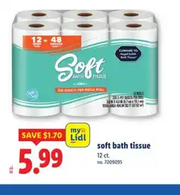 Lidl soft bath tissue offer